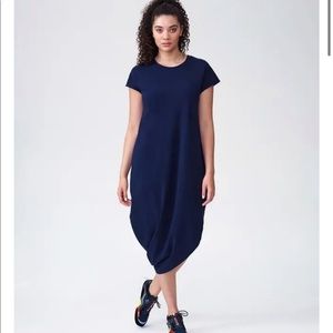 Universal Standard Geneva Dress in Navy